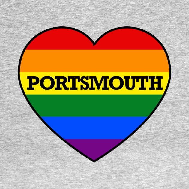 I LOVE PORTSMOUTH GAY PRIDE by pikafelix